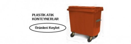 Plastik Atık Konteynerlar 